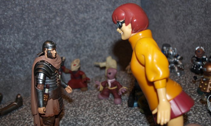 Chief Inspector Grey-um #1 - Velma and Randy talking.