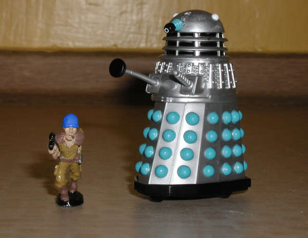 Mr Dalek meeting another toy
